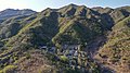 Aerial view of Yanshou Temple, 2022