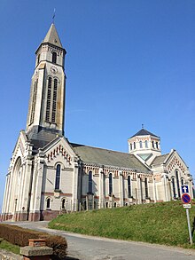la katolika kirko de Fauville-en-Caux
