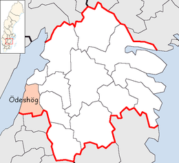 Ödeshög – Localizzazione