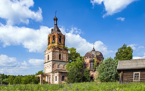 365. Троицкая церковь, Старица, Свечинский район Автор — Ele-chudinovsk