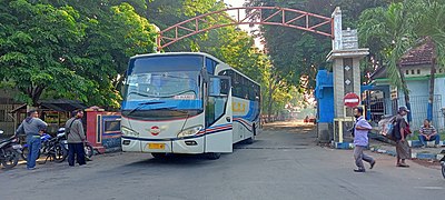 Gerbang keluar terminal