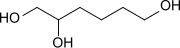 Strukturformel des 1,2,6-Hexantriol