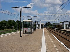 Voorschoten, Bahnsteiggleise 1 und 2