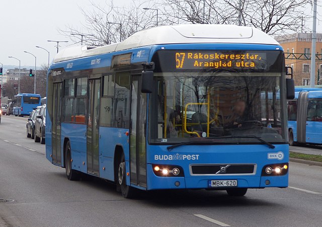 Volvo 7700 Hybrid a Kerepesi úton