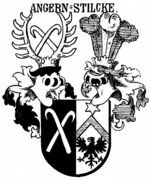 Gemehrtes Wappen in Siebmachers Wappenbuch von 1886