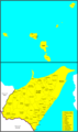 Mappa dell'arcidiocesi di Messina-Lipari-Santa Lucia del Mela