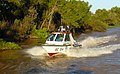 Argentinský hlídkový člun Alucat 850 na řece Paraná