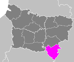 Location of Château-Thierry in Picardy