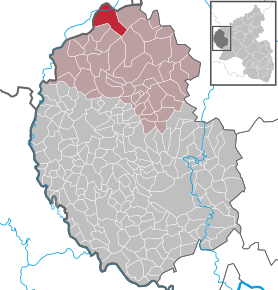 Poziția localității Auw bei Prüm