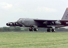 Strategický bombardér B-52 Stratofortress 5. bombardovacího křídla