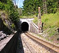 Południowy wjazd do tunelu Gösing