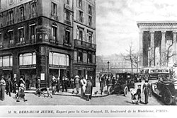 Bernheim Jeune, 25 Boulevard de la Madeleine, Paříž, 1910