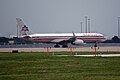 Boeing 757-223 de American Airlines en el Aeropuerto Internacional de Dallas-Fort Worth (Estados Unidos).