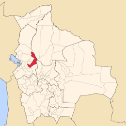 Provincia di Sud Yungas – Localizzazione