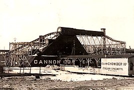 Cannon Coaster à Coney Island