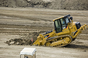 Digging demo with Caterpillar 963D