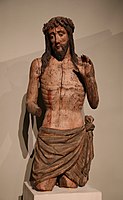 Bolestný Kristus, kolem r. 1430, Bayerisches Nationalmuseum München