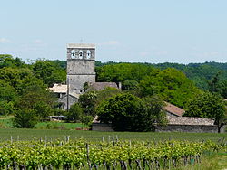 Skyline of Conne-de-Labarde