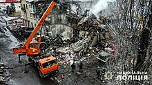 Destroyed residential building in Novohrodivka Destructions in Novohrodivka after missile strike, 2023-11-29 (11).jpg