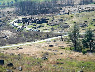 Devil's Den viewed from Little Round Top.