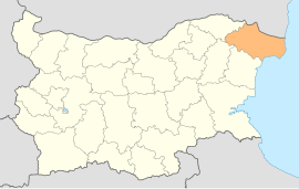 Dobrich Province location map.svg