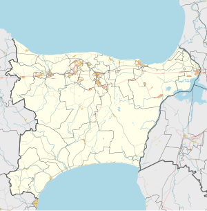 Ійзаку. Карта розташування: Іда-Вірумаа