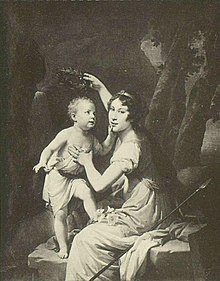 Екатерина Николаевна с братом Эммануилом (1806)