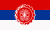 Flag of Serbian Action (alternative 01).svg