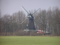 Windmühle in Fleischgaffel/siek(Stormarn) nicht in Betrieb (Kappe festgesetzt) {{Bild-GFDL}