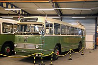 Kleurstelling op een GADO-bus uit 1958.