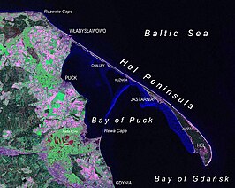 Satellietfoto van Hel