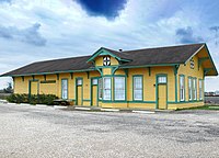 Hitchcock Depot–Santa Fe (Alta Loma)–a Recorded Texas Landmark