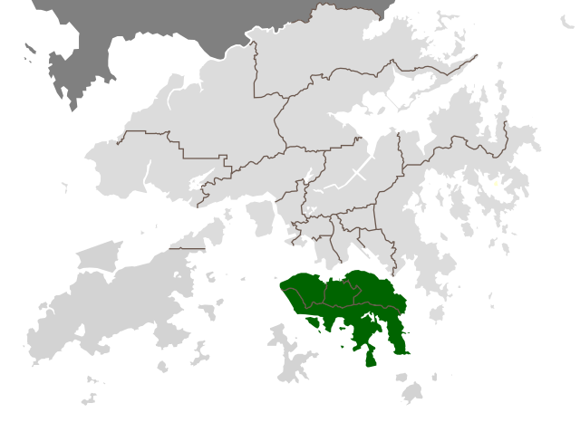 Localização em Hong Kong