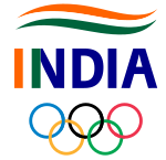 Asosiasi Olimpiade India भारतीय ओलम्पिक संघ logo