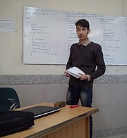 An Iranian young associate professor, teaching C language programming and microcontrollers in Mohajer Technical And Vocational College of Isfahan.