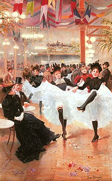 Danseuses de cancan.