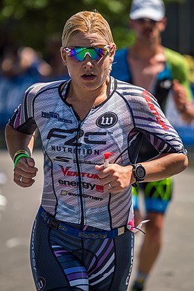 Jen Annett im Ironman Germany (Ironman European Championships) in Frankfurt am Main 2019
