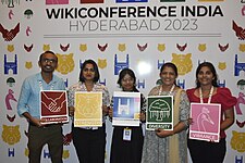 Karavali Wikimedians at WikiConference India 2023