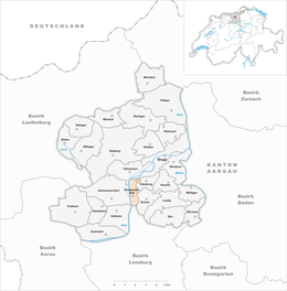 Schinznach-Bad - Localizazion