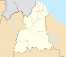 Kelantan location map 吉兰丹州地图