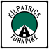 Kilpatrick Turnpike marker