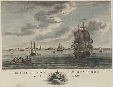 Le port de Dunkerque.