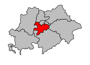 Kanton na mapě arrondissementu Soissons