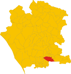 Lokasi Marcianise di Provinsi Caserta