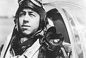 Van Chandler onboard his P-51 Mustang
