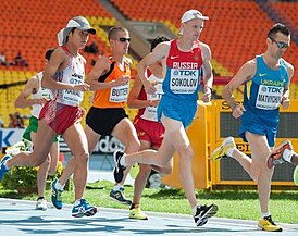 Каваути (слева) на чемпионате мира 2013