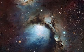 Úzkopásmový snímek mlhoviny Messier 78. Autor: ESO/Igor Chekalin