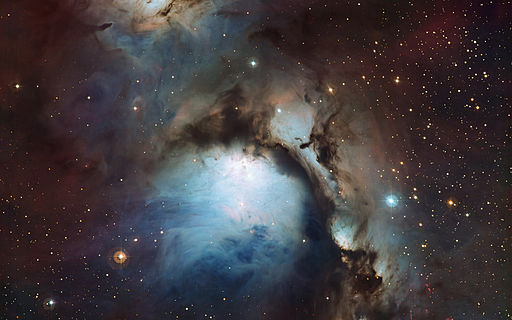Messier 78 reflection nebula in Orion