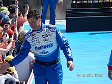 Michael Waltrip at the Daytona 500.JPG