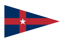 Burgee of the New York Yacht Club. New York Yacht Club Burgee.png